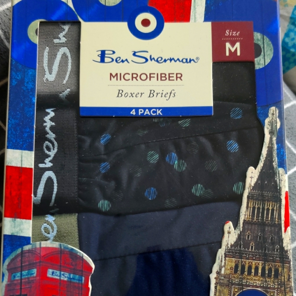 Men's boxer briefs underwear microfiber cotton